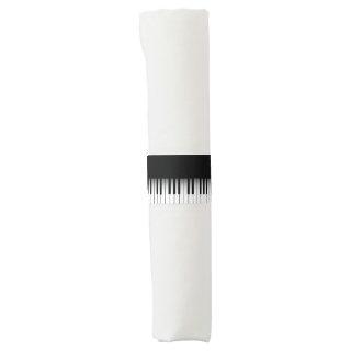 Piano Keys Musical Napkin Bands