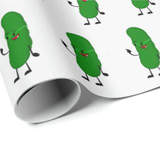 Pickle Person On White