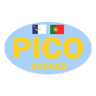 Pico* Azores European-style Sticker