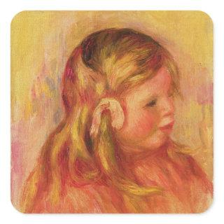 Pierre A Renoir | Claude Renoir Square Sticker