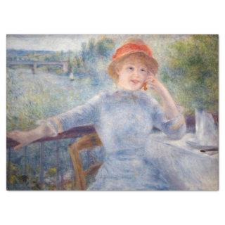 Pierre Auguste Renoir - Alphonsine Fournaise Tissue Paper