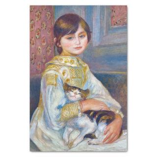 Pierre-Auguste Renoir - Child with Cat Tissue Paper