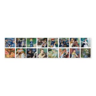 Pierre-Auguste Renoir - Masterpieces Collage Napkin Bands