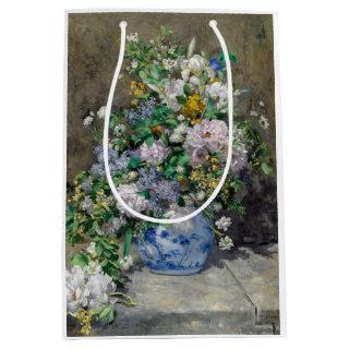 Pierre-Auguste Renoir - Spring Bouquet Medium Gift Bag
