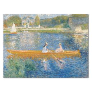 Pierre-Auguste Renoir - The Skiff Tissue Paper