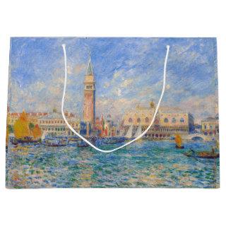 Pierre-Auguste Renoir - Venice, the Doge's Palace Large Gift Bag