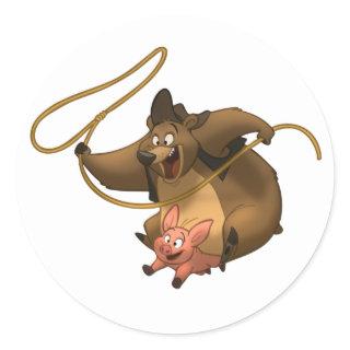 Piggy-Back Stickers
