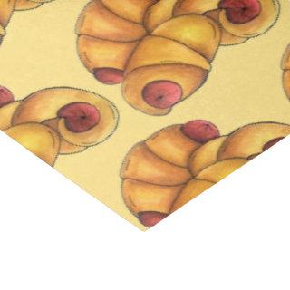 Pigs in a Blanket Crescent Roll Hot Dog Junk Food Tissue Paper
