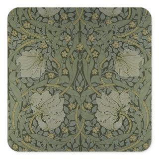'Pimpernel' wallpaper design, 1876 Square Sticker
