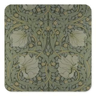 'Pimpernel' wallpaper design, 1876 Square Sticker