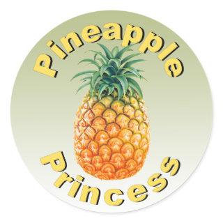 Pineapple Princess Sticker