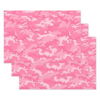 Pink 1 Camo Camouflage  Sheets