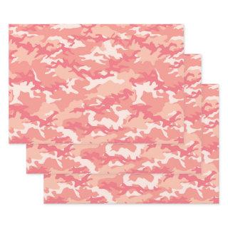 Pink 2 Camo Camouflage  Sheets