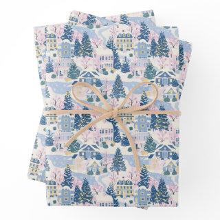 Pink and Blue Christmas