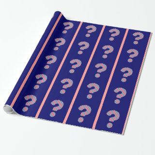 Pink and Blue Question Mark