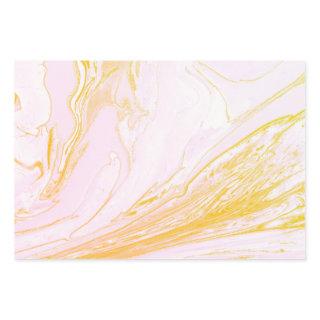 Pink and Gold Marbled  Sheets