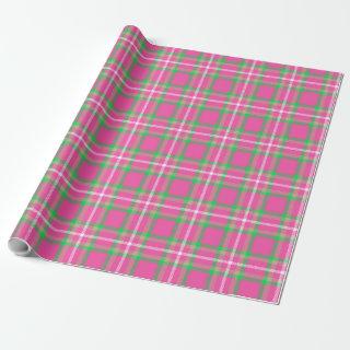 Pink and Green Plaid