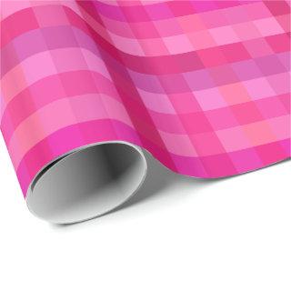 Pink and lavender plaid