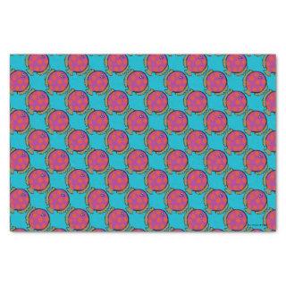 Pink and Orange Polka-Dot Fish Tissue Paper