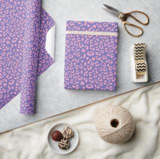 Pink and Purple Leopard Print Pattern