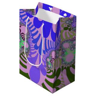 Pink and Purple Mod Medium Gift Bag
