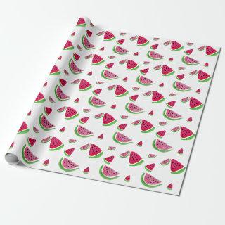 Pink and Red Watermelon Summer Birthday