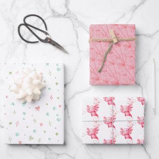 Pink Axolotl Birthday Party  Sheets