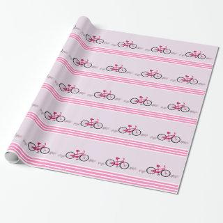 Pink Bike with Pink Ribbon