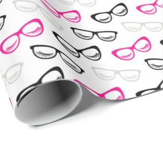 Pink Black and Gray Sunglasses