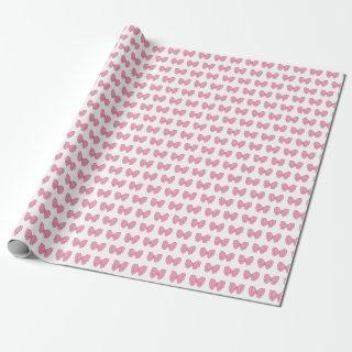 pink bows girly gift