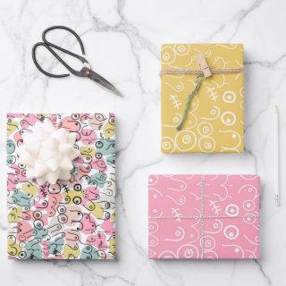 pink breast design  sheets