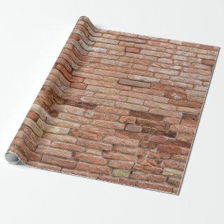 Pink brick wall