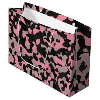 Pink Camo   Large Gift Bag