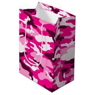 Pink camouflage Gift Bag