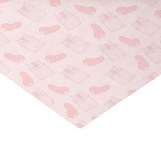 Pink Cats and Jellybeans Pattern Tissue Paper