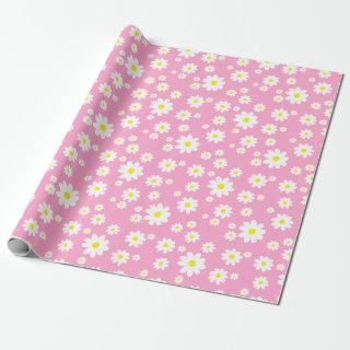 Pink Daisy Spring Pattern