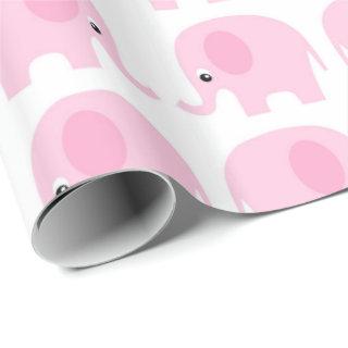 Pink Elephants Pattern