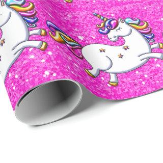 Pink Glitter Unicorns