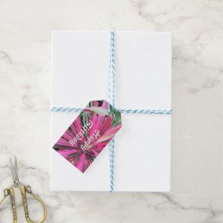 Pink Good Luck Plant  Gift Tags