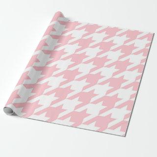 Pink Houndstooth Pattern