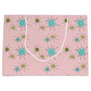 Pink Iconic Atomic Starbursts Gift Bag
