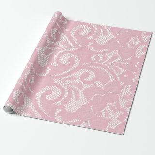 Pink Lace Pattern Pretty