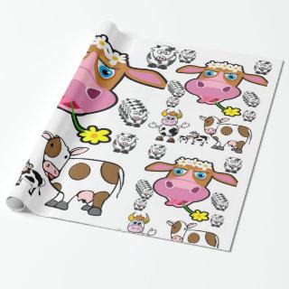 Pink Laughing cow  birthday