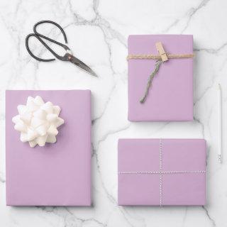 Pink Lavender Solid Color  Sheets