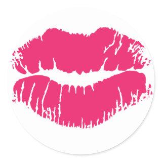 Pink Lipstick Sticker