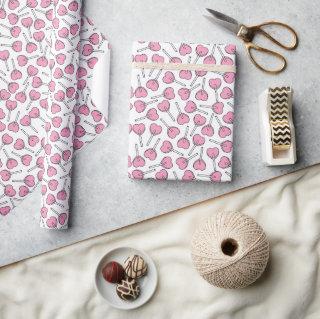 Pink Lollipops, Heart Lollipops, Lollipop Pattern