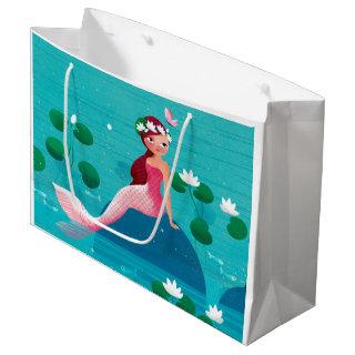 Pink Mermaid Gift Bag