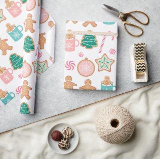 Pink Pastel Gingerbread Cookie