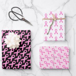 Pink ribbon breast cancer awareness custom color w  sheets