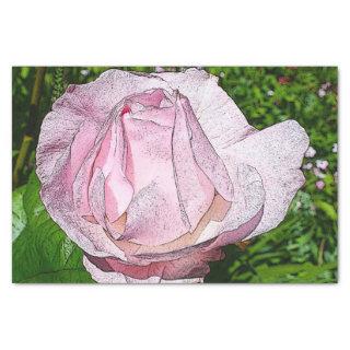 Pink Rose Tissue Paper